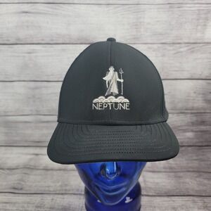 Melin Hat Cap Snap Back Black Hydro A-Game Neptune Water Repellent Golf Mens